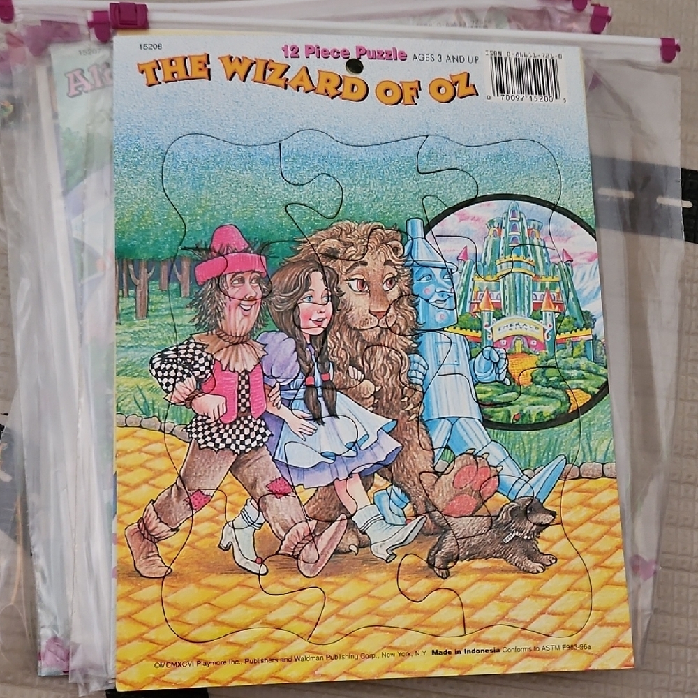 Playmore Inc Fairytale Puzzles Lot Of 9 - Picture 3 of 10